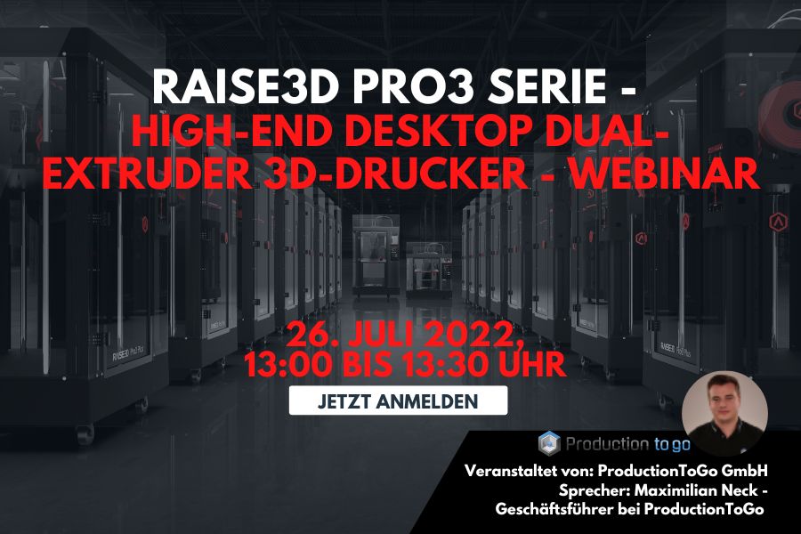 Raise3D Pro3 Serie
